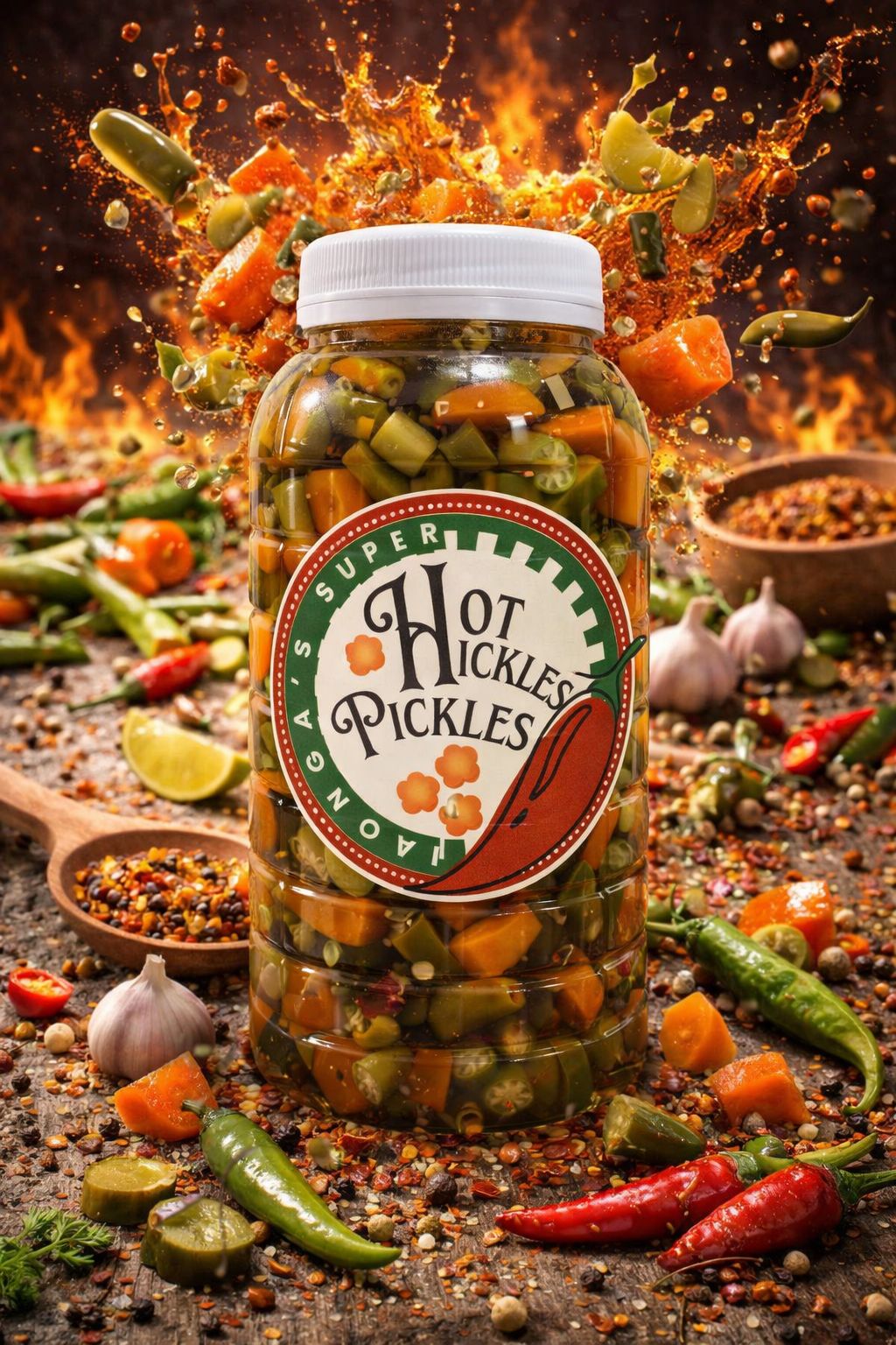Super Hot Pickles